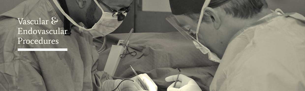 Photograph endovascular operation