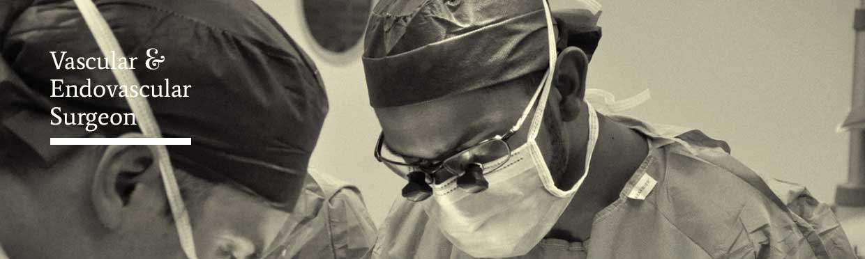 Photograph of surgery procedure